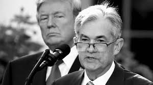 Jerome Powell and Donald Trump in conflict highlighting Powell Trump Federal Reserve Tension